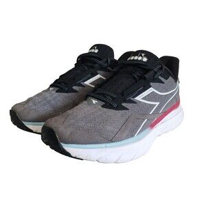 Diadora Shoes Men's 9.5 Wide Equipe Nucleo Silver Gray Sneakers Running Trainers